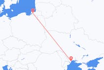 Fly fra Odessa til Kaliningrad