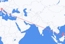 出发地 马来西亚出发地 亚庇目的地 意大利比萨的航班