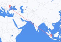 Flüge von Palembang, Indonesien nach Konstanza, Rumänien
