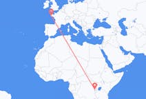 Flights from Goma, the Democratic Republic of the Congo to Quimper, France