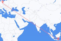 Flyrejser fra Banyuwangi, Indonesien til Leipzig, Tyskland