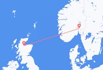 Flights from Oslo, Norway to Inverness, Scotland