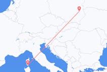 Vluchten van Figari, Frankrijk naar Lublin, Polen