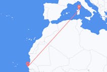 Flyreiser fra Dakar, til Olbia