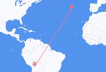 Flights from Oruro, Bolivia to Pico Island, Portugal