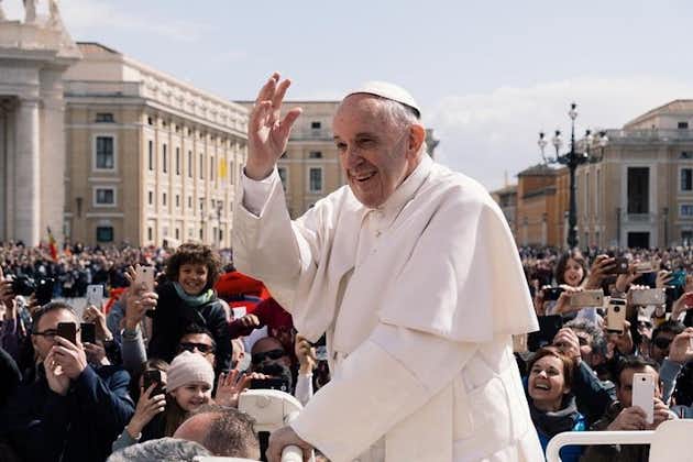Rom: Paveligt publikum med spring køen over Vatikanets museer guidet tur