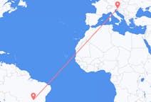 Flights from Brasília to Ljubljana