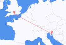 Flights from Rijeka, Croatia to Southampton, the United Kingdom