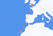 Fly fra Alderney til Fuerteventura