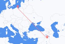 Flights from Erbil to Gdańsk