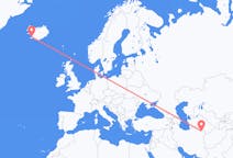 Flights from Mashhad to Reykjavík
