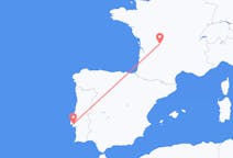 Lennot Limogesista Lissaboniin