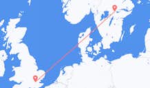 Flyreiser fra London, England til Örebro, Sverige