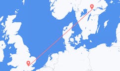Flights from London, England to Örebro, Sweden