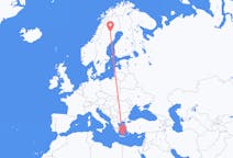 Flights from Heraklion, Greece to Arvidsjaur, Sweden
