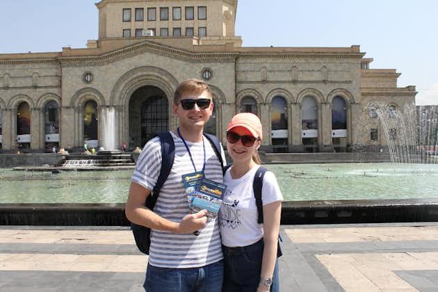 Carte Erevan comprenant 40+ musées gratuits, 5+ visites et réductions