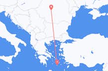 Flights from Sibiu to Santorini