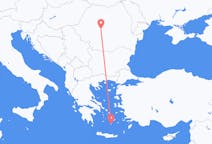 Vuelos de sibiu, Rumanía a Santorini, Grecia