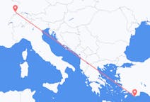 Flights from Kastellorizo to Basel