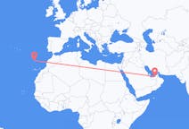 Flyg från Abu Dhabi, Förenade Arabemiraten till Funchal, Portugal