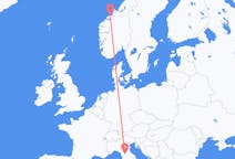 Flyrejser fra Firenze til Kristiansund
