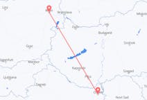 Flights from Vienna, Austria to Osijek, Croatia