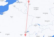 Vluchten van Chambéry, Frankrijk naar Duesseldorf, Duitsland