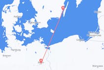 Flyreiser fra Kalmar, Sverige til Berlin, Tyskland