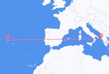 Flights from Graciosa, Portugal to Corfu, Greece