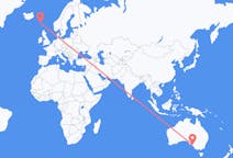 Flyreiser fra Adelaide, Australia til Sørvágur, Færøyene