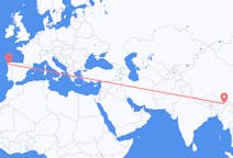 Flights from Dibrugarh, India to Santiago de Compostela, Spain