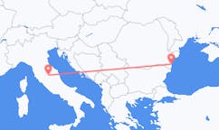Flyrejser fra Perugia, Italien til Constanta, Rumænien