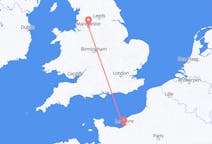 Flights from Deauville, France to Manchester, England