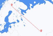 Vols d’Oufa, Russie vers Kolari, Finlande