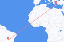 Flights from Brasília to Santorini