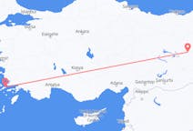 Flights from Kos, Greece to Bingöl, Turkey