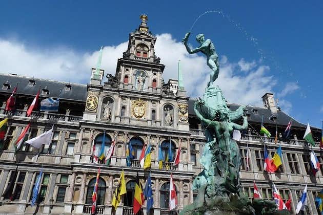 Privé 8-uur durende excursie naar Gent en Antwerpen vanuit Brussel met Hotel Pick Up