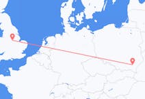 Flyreiser fra Rzeszów, Polen til Nottingham, England