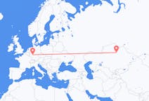 Flyrejser fra Nur-Sultan til Frankfurt