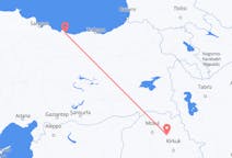 Flyg från Arbil, Irak till Giresun, Turkiet