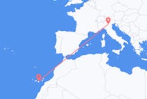 Flights from from Verona to Las Palmas