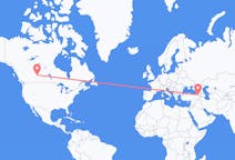 Flyrejser fra Lloydminster, Canada til Kars, Tyrkiet
