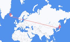 Рейсы из Мисавы, Япония в Рейкьявик, Исландия