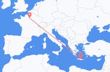 Flights from Heraklion to Paris