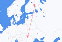Vluchten van Cluj-Napoca, Roemenië naar Joensuu, Finland
