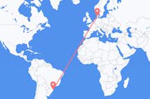 Flights from Florianópolis to Billund
