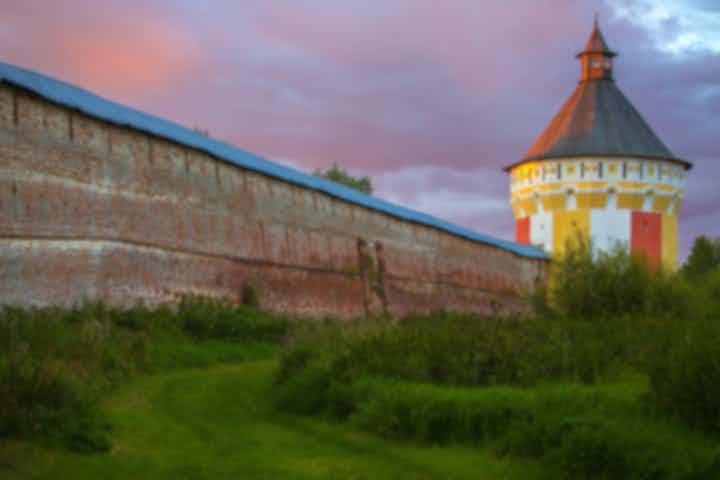 ロシアのヴォログダでで利用できるゲストハウス