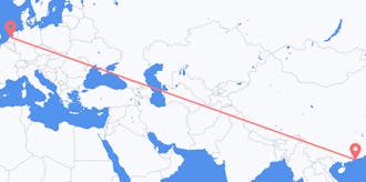Flights from Hong Kong SAR China to the Netherlands