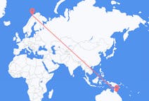 Flights from Cairns, Australia to Tromsø, Norway