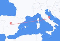 Flyrejser fra Madrid, Spanien til Pescara, Italien